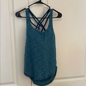 Lululemon Blue Strappy Women's Bra Tank